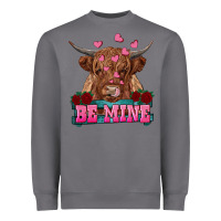 Storm be mine highland cow Heavyweight Sweatshirt - RanaPortraitStore