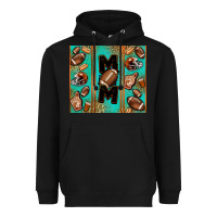 Black American football mom Heavyweight Hoodie - Jasminsmagicworld