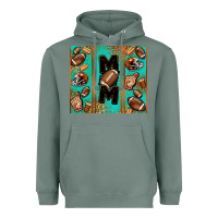 Sage American football mom Heavyweight Hoodie - Jasminsmagicworld