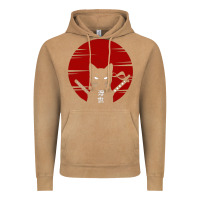 Vintage Camel ninja cat japanese Vintage Hoodie - DesigneFamous