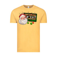 Vintage Mustard santa cassette Vintage Tee - FaDigitalArtStudio