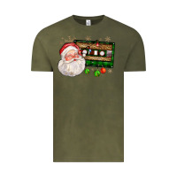 Vintage Olive santa cassette Vintage Tee - FaDigitalArtStudio