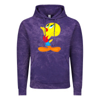 Cloud Purple tweety bird Vintage Hoodie - DesigneFamous