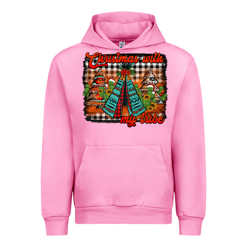 Christmas With My Tribe Urban Hoodie by Jasminsmagicworld | Teevron
