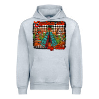 Heather Grey christmas with my tribe Urban Hoodie - Jasminsmagicworld
