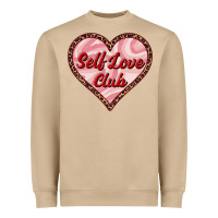 Mushroom self love club valentine's day Heavyweight Sweatshirt - RanaPortraitStore