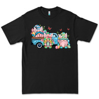 Black Easter gnomes truck Premium Tee - OliviaCreatesArt