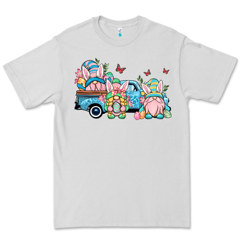 Easter Gnomes Truck Premium Tee by OliviaCreatesArt | Teevron