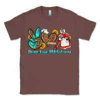 Chestnut peace love phlebotomy Classic Tee - OliviaCreatesArt