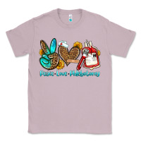 Lilac peace love phlebotomy Classic Tee - OliviaCreatesArt