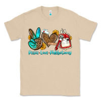 Mushroom peace love phlebotomy Classic Tee - OliviaCreatesArt