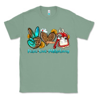Sage peace love phlebotomy Classic Tee - OliviaCreatesArt