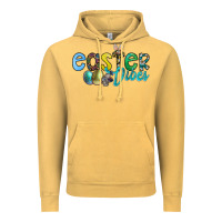 Vintage Mustard easter vibes Vintage Hoodie - CowhideDigitalArt
