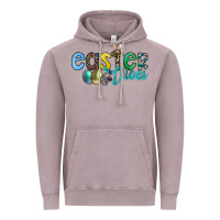 Vintage Zinc easter vibes Vintage Hoodie - CowhideDigitalArt