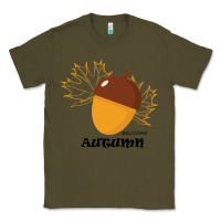 Army Green Welcome Autumn Classic Tee - Bettercallsaul