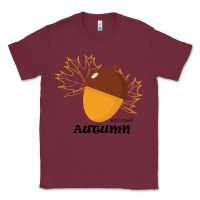 Burgundy Welcome Autumn Classic Tee - Bettercallsaul