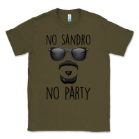 Army Green No Sandro No Party Classic Tee - Bettercallsaul
