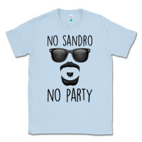 Dusty Blue No Sandro No Party Classic Tee - Bettercallsaul