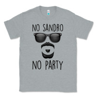 Heather Grey No Sandro No Party Classic Tee - Bettercallsaul