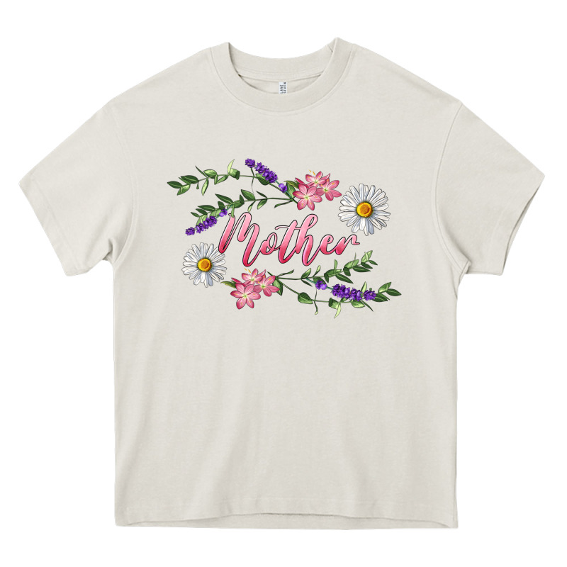 Floral Daisy Mother Heavy Core Tee by RanaPortraitStore | Teevron