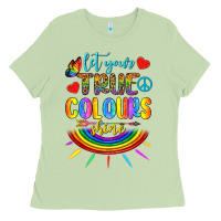 Matcha Let Your True Colours Shine Ladies Tee - BundleAndBundleShop