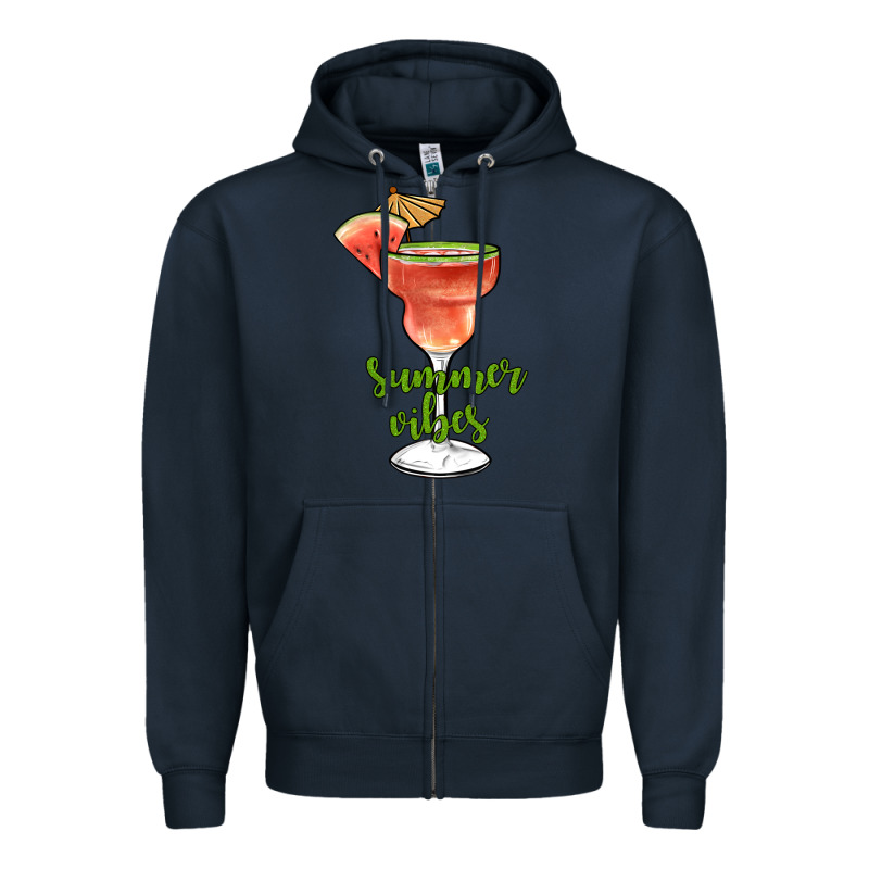 Summer Vibes Zipper Hoodie by JahusDesignShop | Teevron