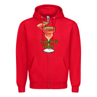 Red summer vibes Zipper Hoodie - JahusDesignShop