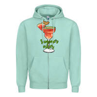 Seafoam summer vibes Zipper Hoodie - JahusDesignShop