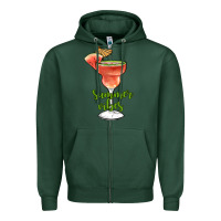 Sports Green summer vibes Zipper Hoodie - JahusDesignShop