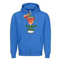 True Royal summer vibes Zipper Hoodie - JahusDesignShop
