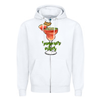 White summer vibes Zipper Hoodie - JahusDesignShop
