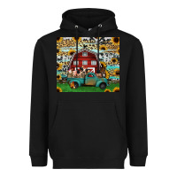 Black farm animals red barn tumbler 20oz Heavyweight Hoodie - Jasminsmagicworld