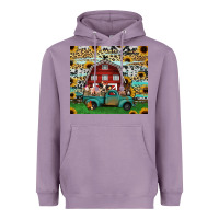 Lavender farm animals red barn tumbler 20oz Heavyweight Hoodie - Jasminsmagicworld