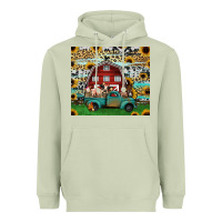 Matcha farm animals red barn tumbler 20oz Heavyweight Hoodie - Jasminsmagicworld