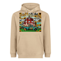 Mushroom farm animals red barn tumbler 20oz Heavyweight Hoodie - Jasminsmagicworld