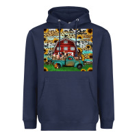 Farm Animals Red Barn Tumbler 20oz Heavyweight Hoodie | Teevron