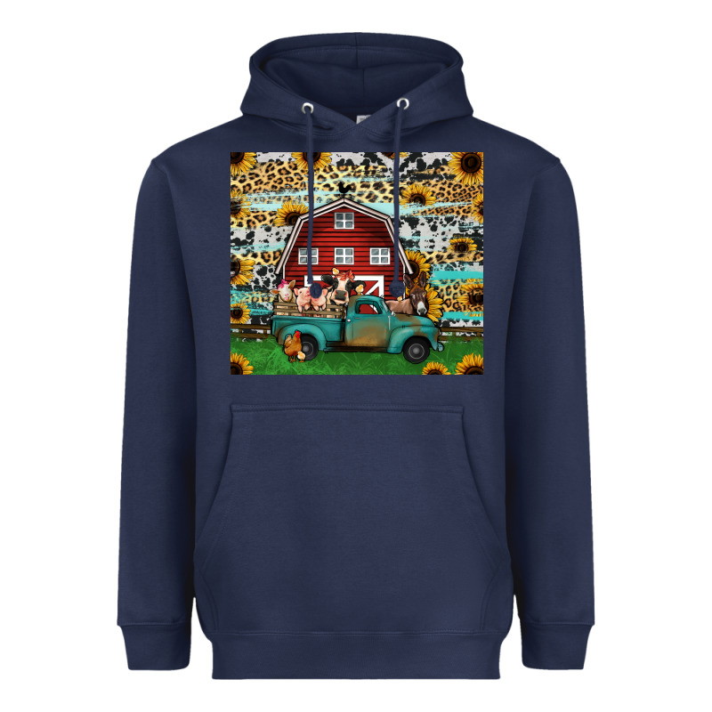 Farm Animals Red Barn Tumbler 20oz Heavyweight Hoodie by Jasminsmagicworld | Teevron