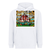 White farm animals red barn tumbler 20oz Heavyweight Hoodie - Jasminsmagicworld