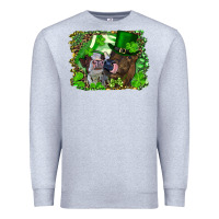 Heather Grey st. patricks day heifers Premium Sweatshirt - RanaPortraitStore