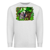 Oatmeal Heather st. patricks day heifers Premium Sweatshirt - RanaPortraitStore