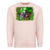 Pale Pink st. patricks day heifers Premium Sweatshirt - RanaPortraitStore