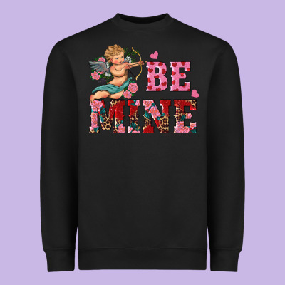 Be Mine Cupid Heavyweight Sweatshirt Designed By Ranaportraitstore