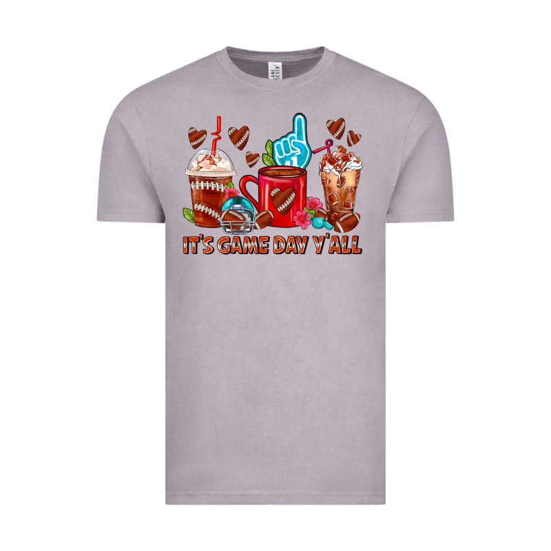 American Football Coffee Cups Vintage Tee by FaDigitalArtStudio | Teevron