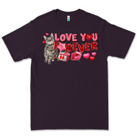 Plum Love you forever Premium Tee - FaDigitalArtStudio