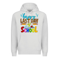 Dove Grey happy last day of school Premium Hoodie - Artiststas
