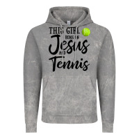Cloud Rock this girl runs on jesus and tennis Vintage Hoodie - DesigneFamous