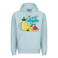 Blue Mist sweet summer time no background Premium Hoodie - Jasminsmagicworld