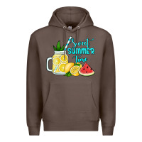 Coffee sweet summer time no background Premium Hoodie - Jasminsmagicworld