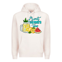 Pale Pink sweet summer time no background Premium Hoodie - Jasminsmagicworld