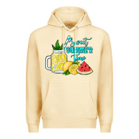 Pina Colada sweet summer time no background Premium Hoodie - Jasminsmagicworld